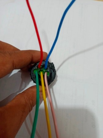 White Fan Female Coupler