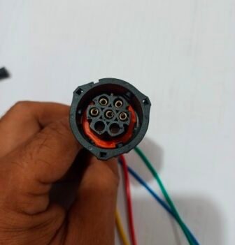 White Fan Female Coupler