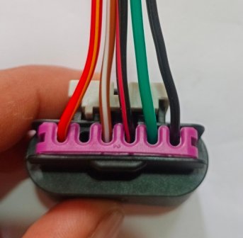 Fan wiring Coupler (tata engine)