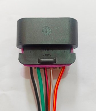 Fan wiring Coupler (tata engine)