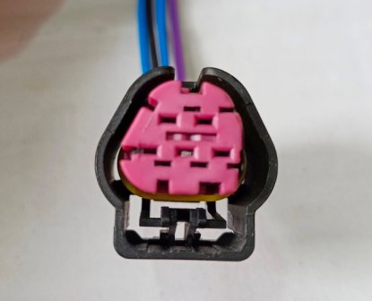 Common Rail Pressure Sensor Wiring Coupler (Cummins BS6 Ashvmedg Engine)